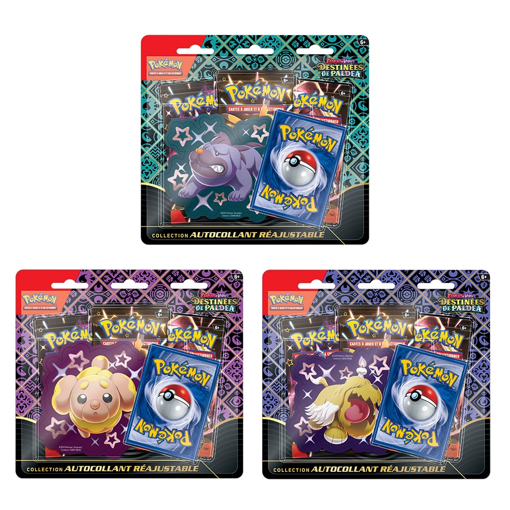 Pokemon - Lots de 10 mini tins Destinées de Paldea 4.5  Français